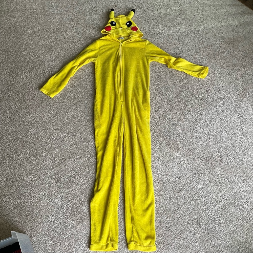 Yellow Pikachu Onesie